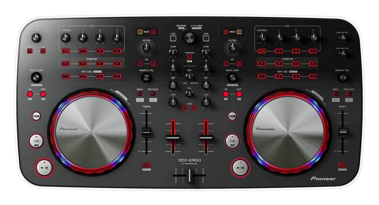 【国内正規品】 Pioneer დიჯეი Controller DJ Digital DDJ-ERGO-V DJ機材