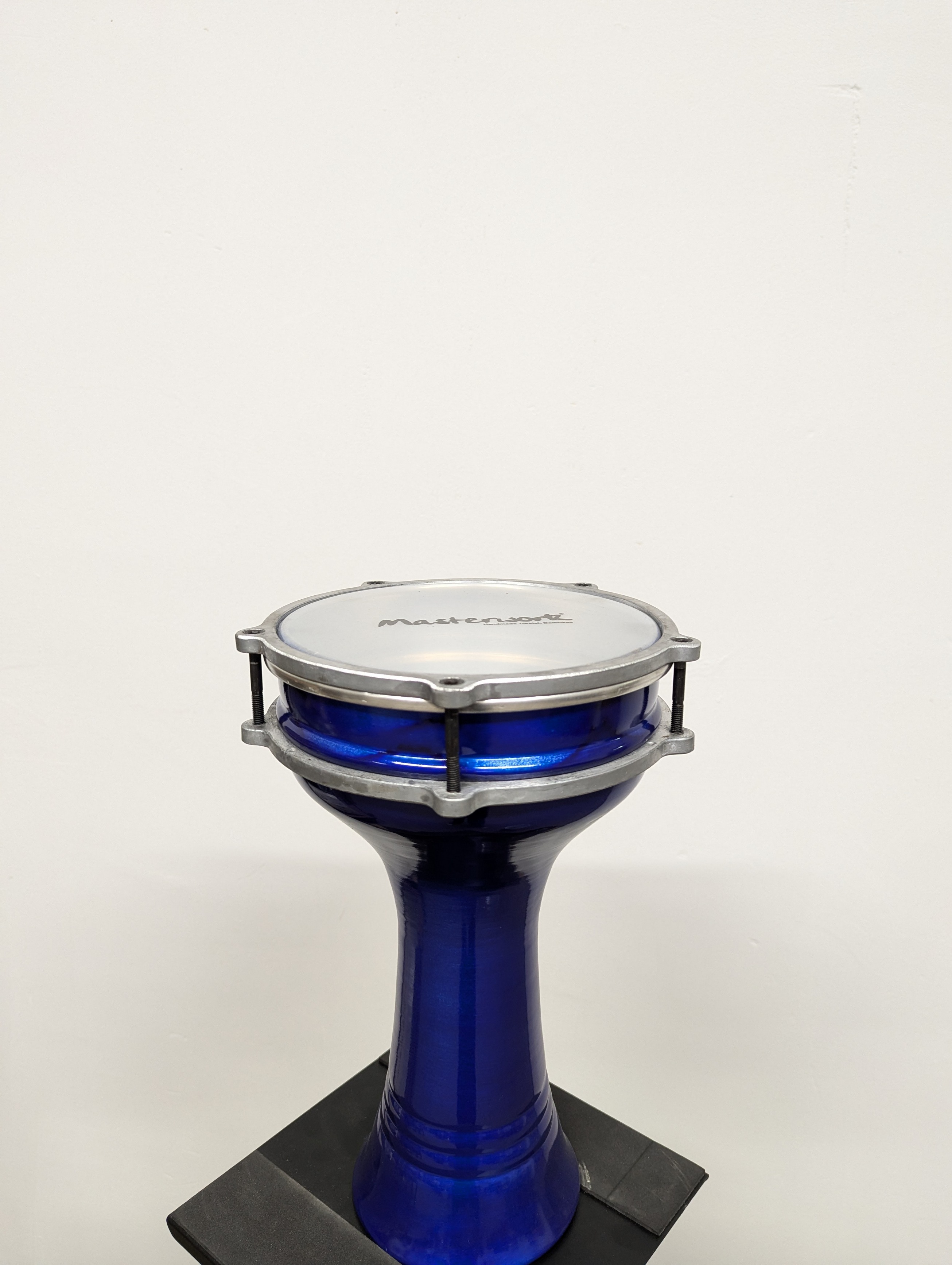 Masterwork Turkish Darbuka Hammered Blue TA-CH104-BL | acoustic.ge